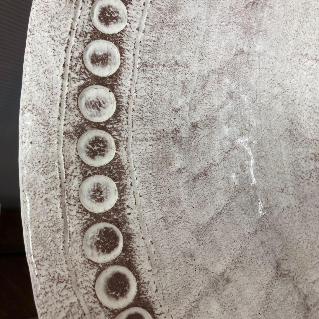 華道道具　花器　常滑焼　水盤　冨本泰二　造　供箱　S9SB