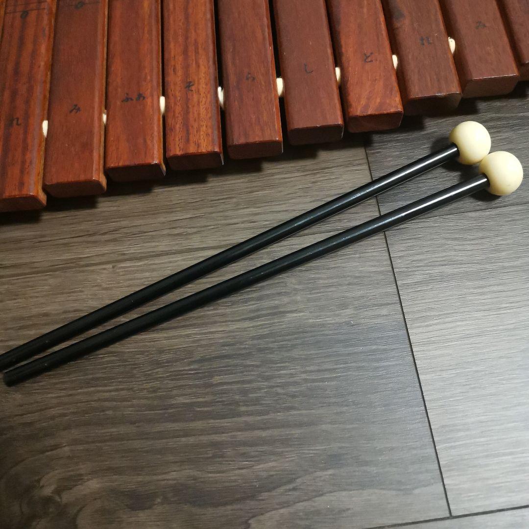 YAMAHA ヤマハ　木製 木琴 マレット付き 縦44センチ✕横67センチ