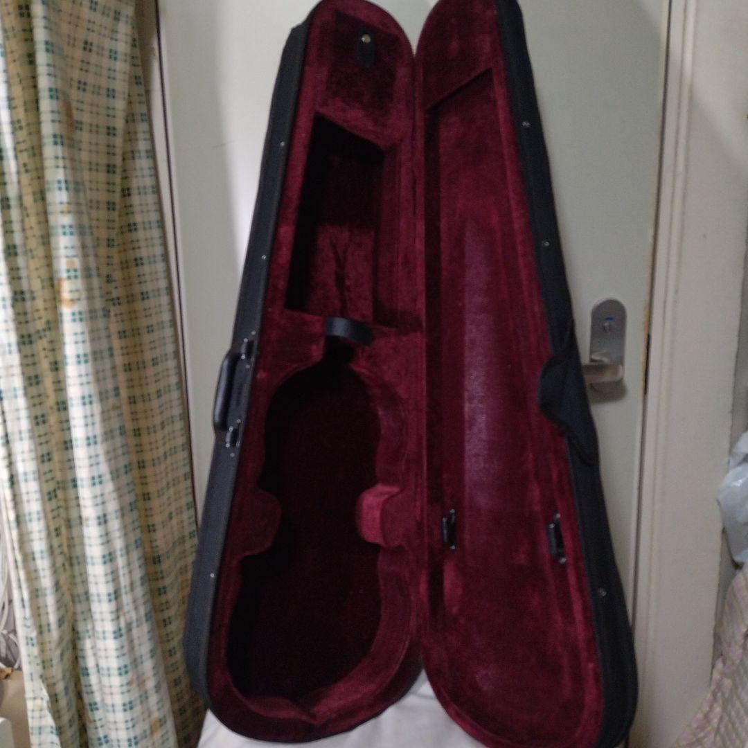 ♥特別価格♥新品未使用品の純白バイオリン4/4♥初心者用♥弓ケース松脂付