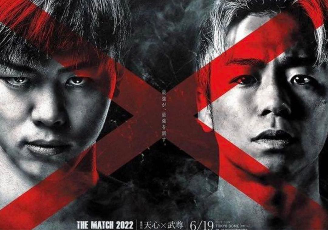 『新品未使用』THE MATCH2022 公式ポスター　天心vs武尊