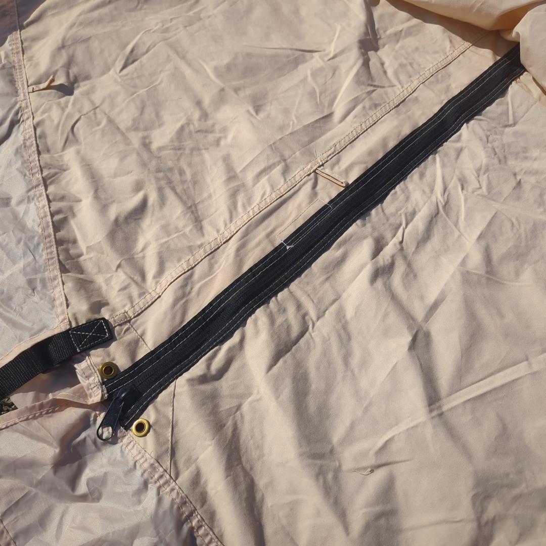 【おまけキャノピーポール】TOMOUNT ソロキャンプ TC素材 パップテント