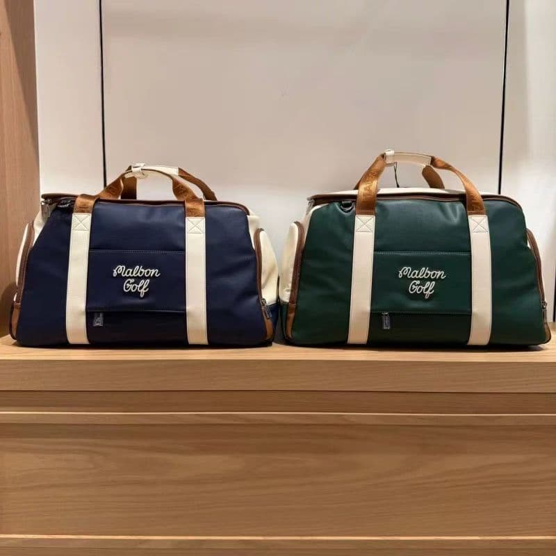 即発送対応●マルボンゴルフボストンバッグネイビー
