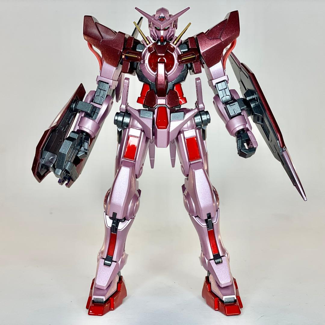 ガンプラ HG GNアームズTYPE-E エクシア トランザム 完成 塗装