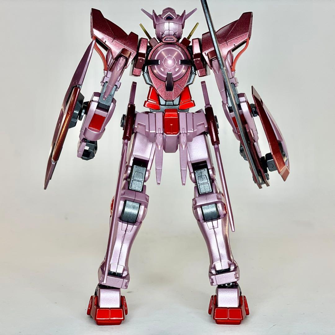 ガンプラ HG GNアームズTYPE-E エクシア トランザム 完成 塗装