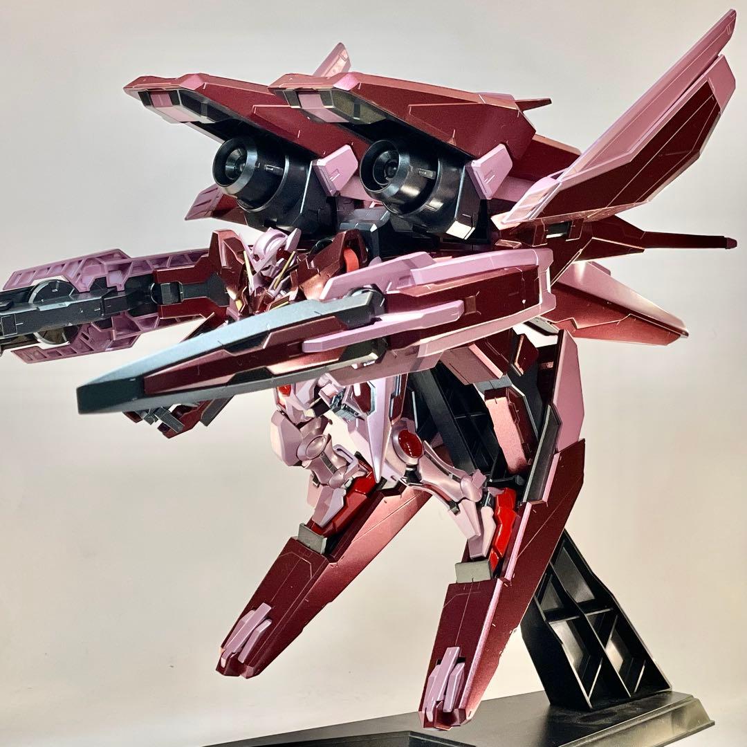 ガンプラ HG GNアームズTYPE-E エクシア トランザム 完成 塗装
