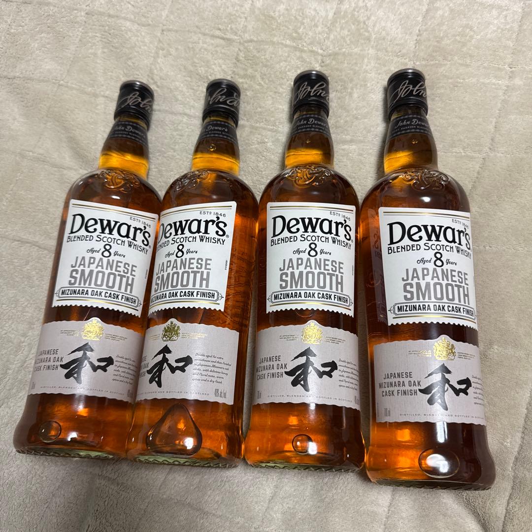 Dewar's Japanese Smooth 700ml 4本セット