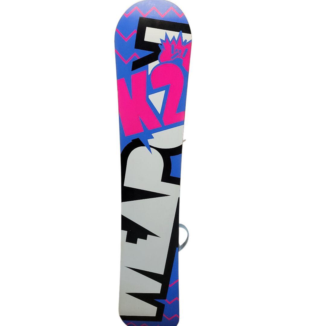 大人気 K2 スノーボード ワールドワイドウェポン 148cn ケース付き