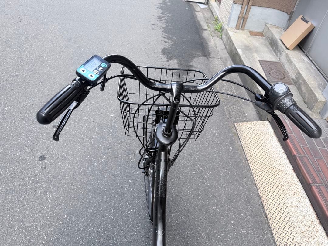 大阪府　子供乗せ　ヤマハ　 電動アシスト自転車 チャイルドシート付き