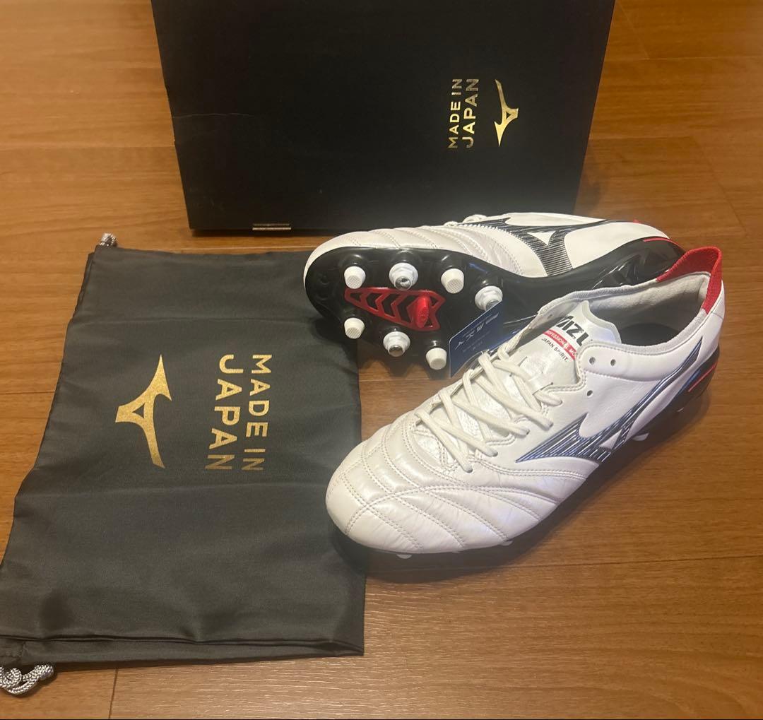 【新品未使用】MIZUNO MORELIA NEO III JAPAN MIX白