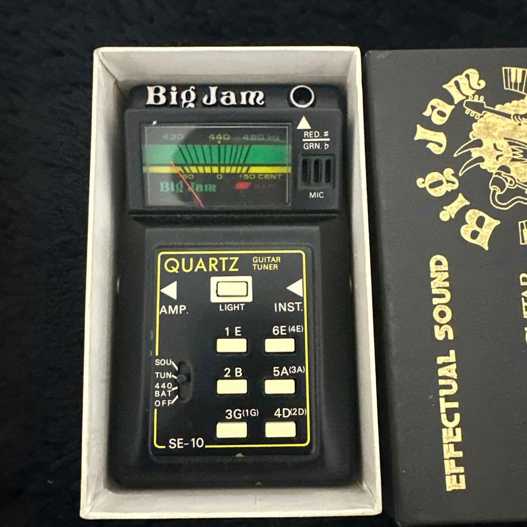 超希少!! Big Jam SE-10 ギターエフェクター チューナー
