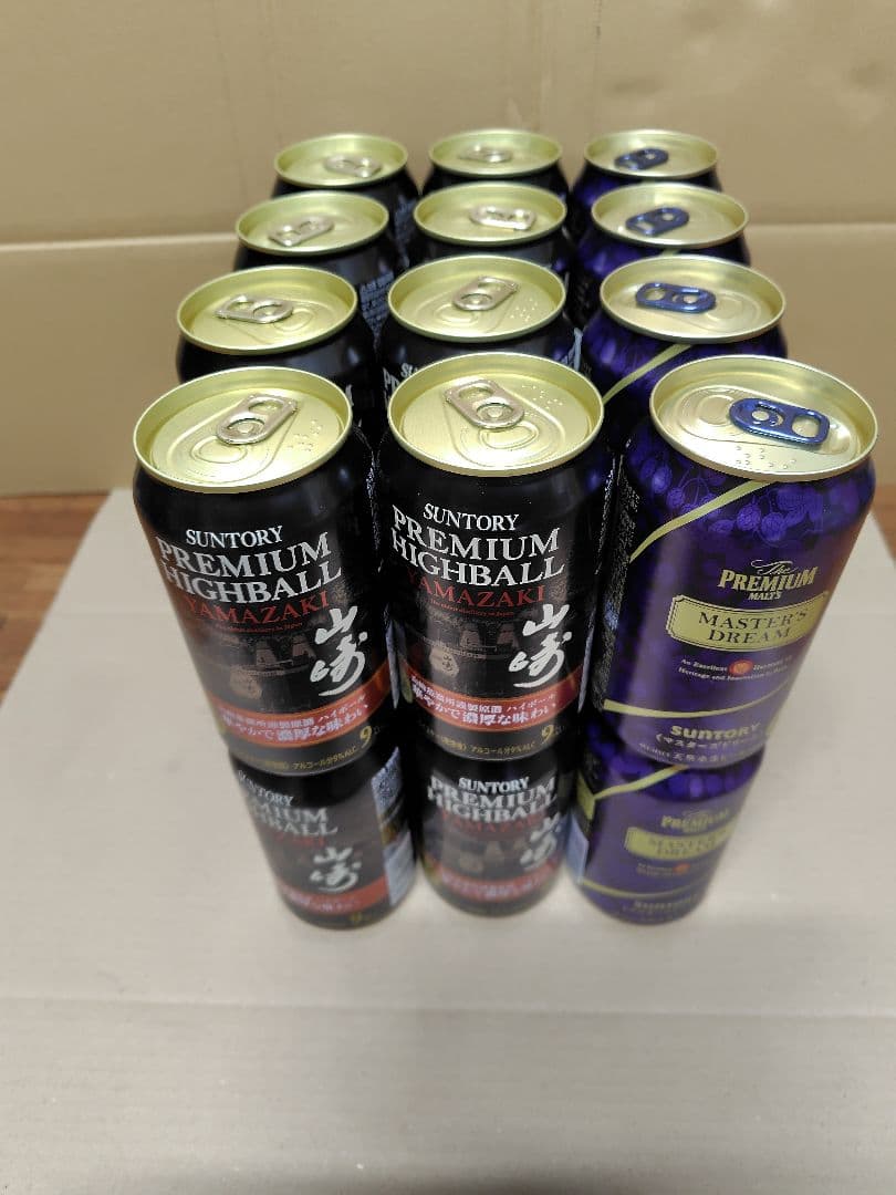 数量限定　山崎プレミアムハイボール 16缶 マスタードリーム8缶　未開封