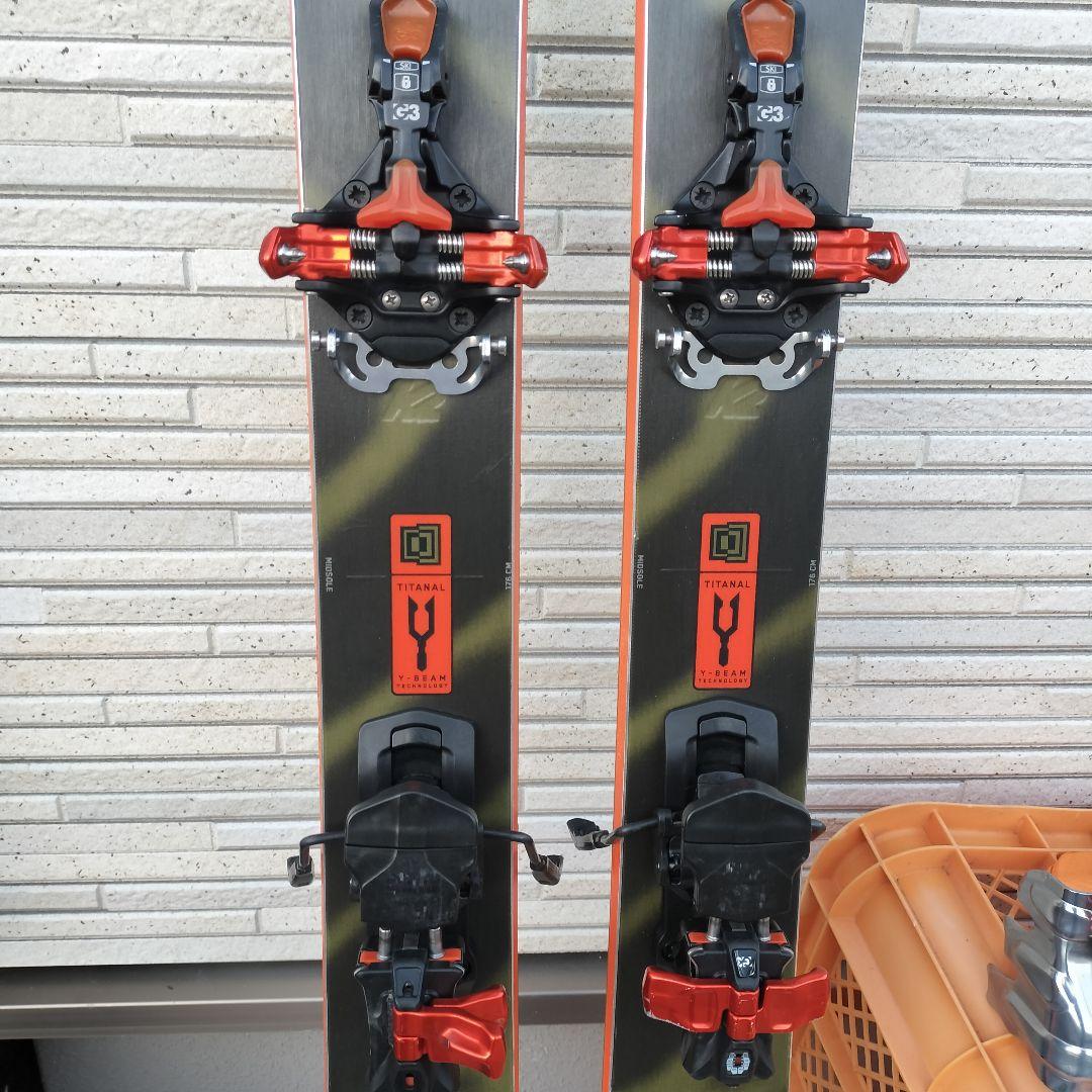 スキー K2 MINDBENDER 89Ti 176cm 2023 + G3 ion12