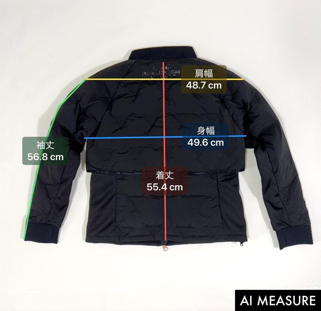 マークアンドロナ タグ付き ダウンジャケット アウター ゴルフ ブラック L