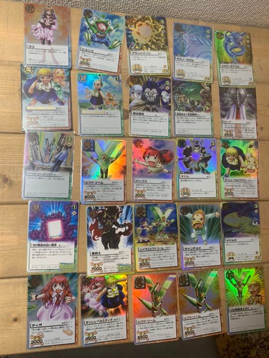 金色のガッシュベル　キラカード　カード　まとめ売り