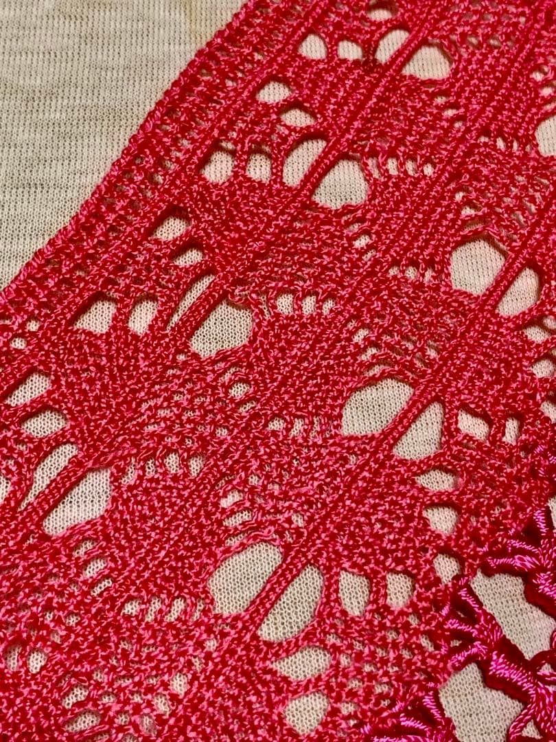 フラメンコ衣装　ソニアジョーンズパンダポリージョ　シージョ　ピンク