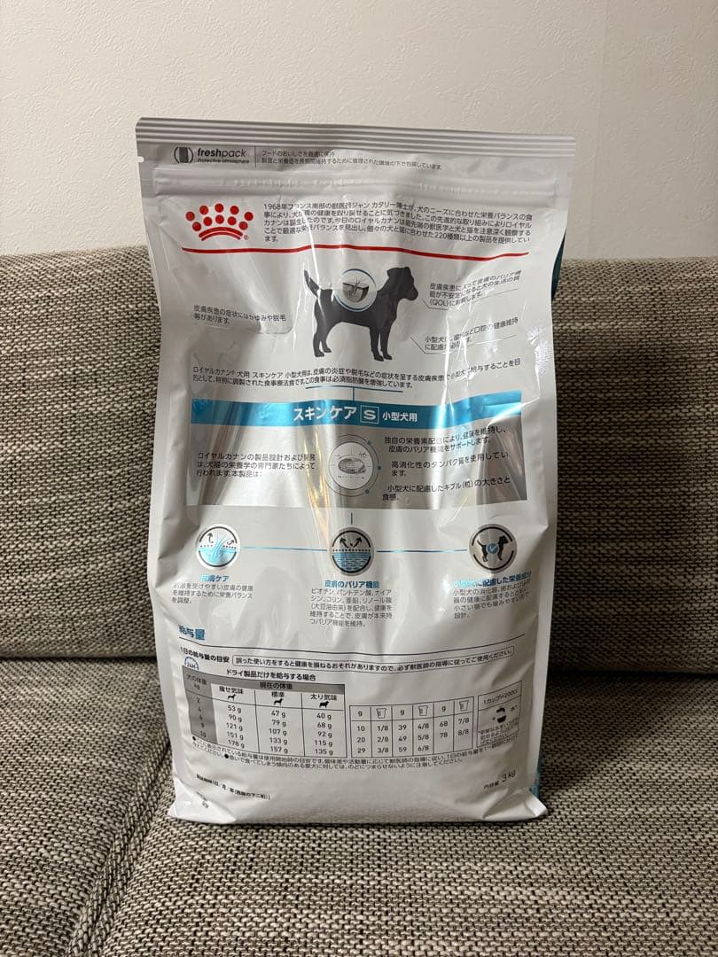 ロイヤルカナン スキンケア 小型犬