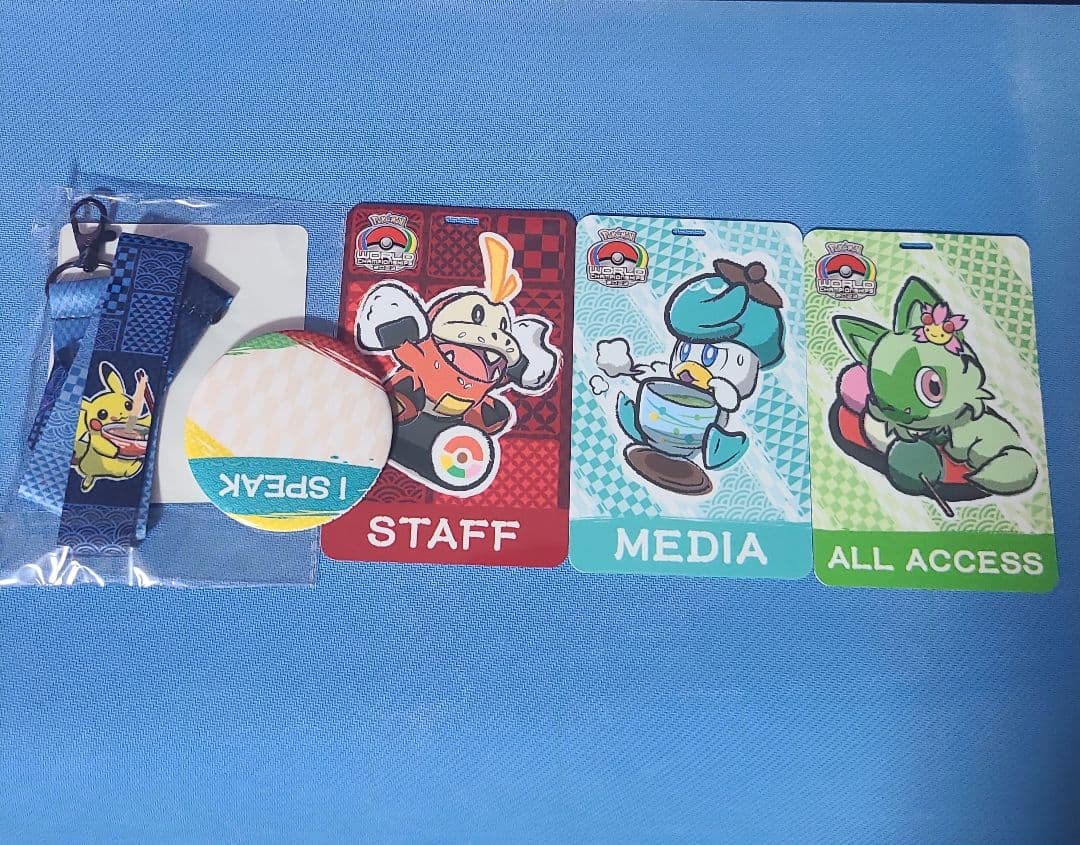 ポケモンWCS2023 入場バッジ