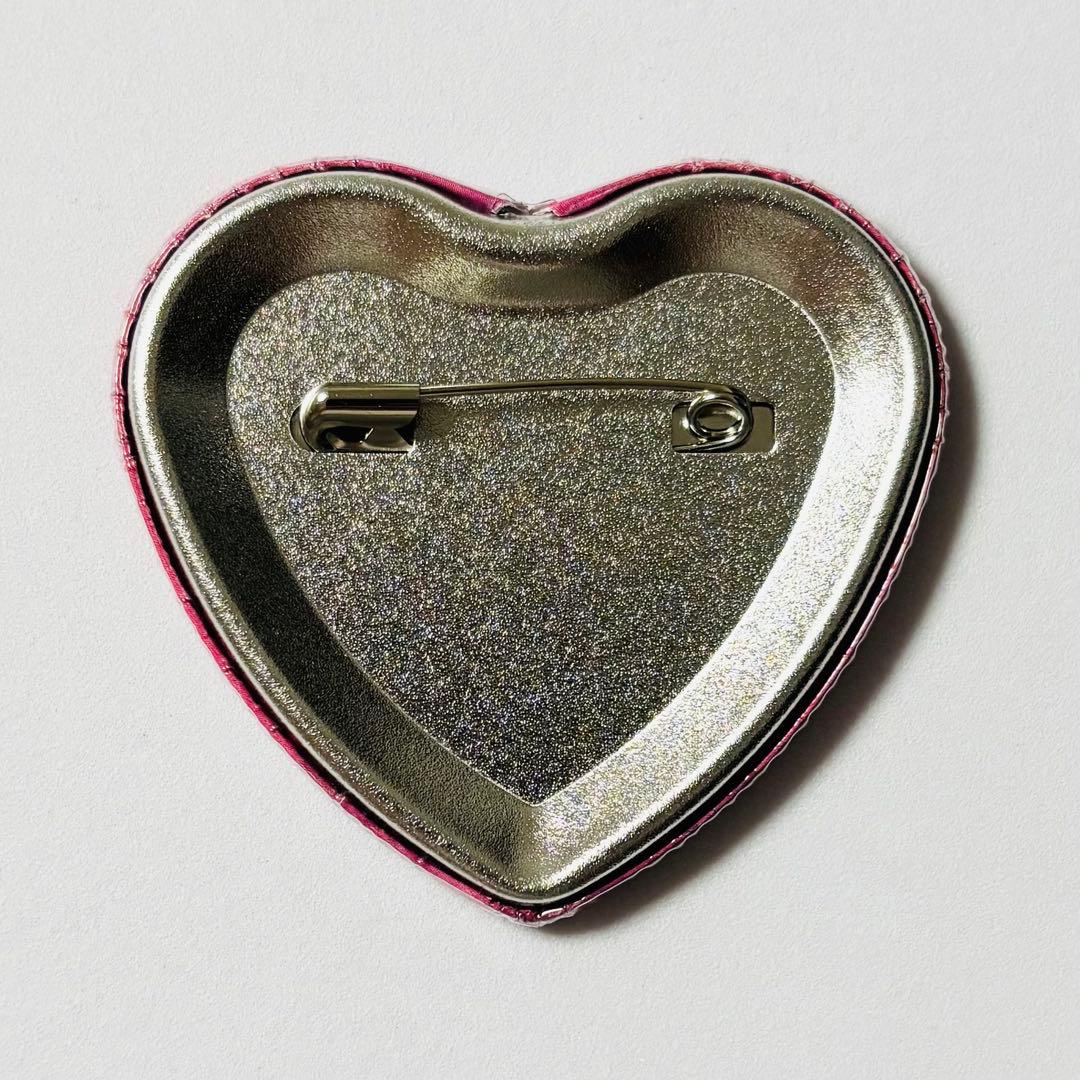 ダンガンロンパ ナンジャタウン テレ顔 照れ顔 ハート缶バッジ 九頭龍冬彦