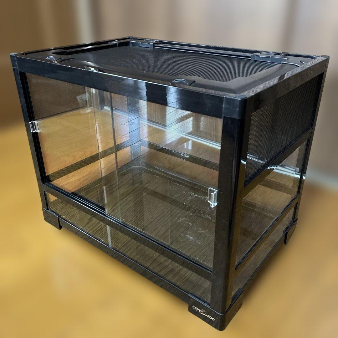 SANKO パンテオン BK4535 ガラスケース 黒　REPTI ZOO