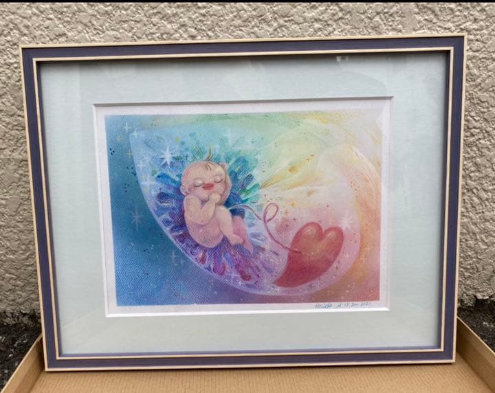 絵画 the memory in the womb