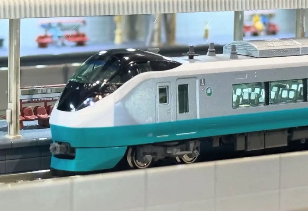 Nゲージ KATO E657系ひたち 10両フル編成（緑色）