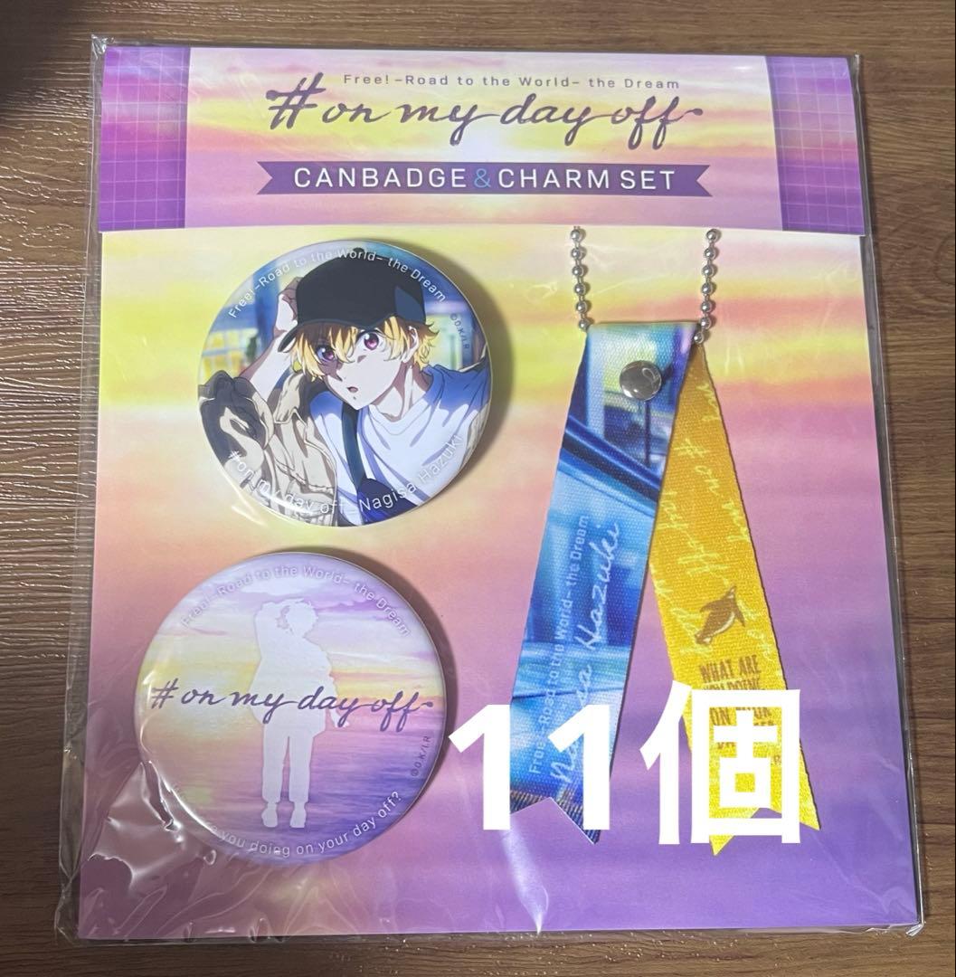 Free! 缶バッジ　葉月渚