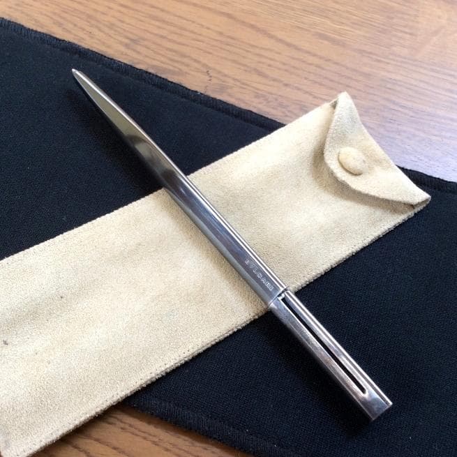 ability様　BVLGARI　シルバー　ボールペン　青インク