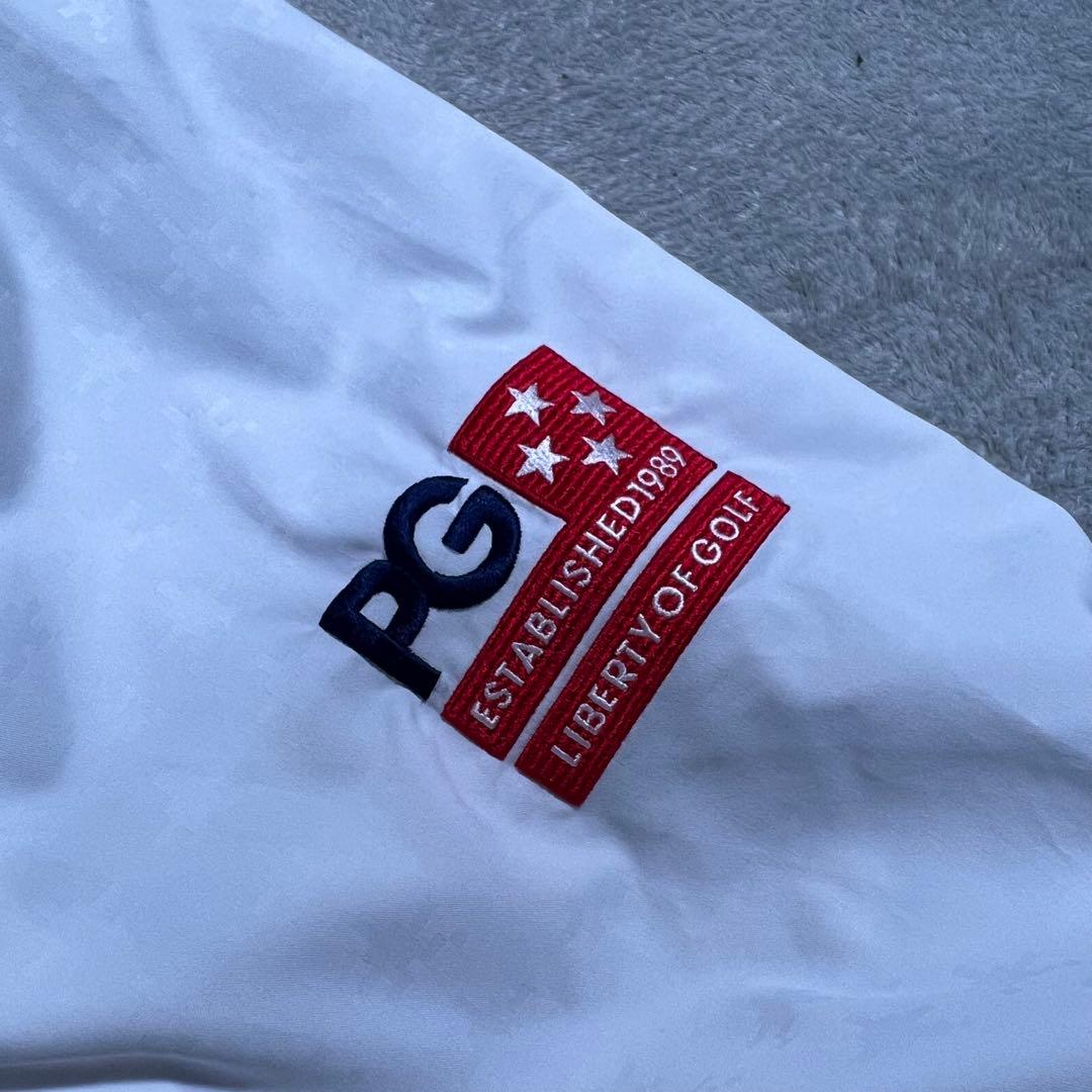 パーリーゲイツ　ナイロントレーナー　ブルゾン　ゴルフウェア　ホワイト　6