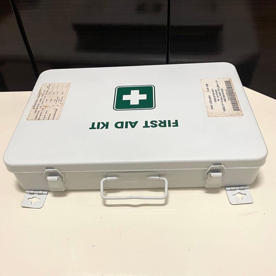 【米軍実物】USFS 救急箱 メタルケース 放出品