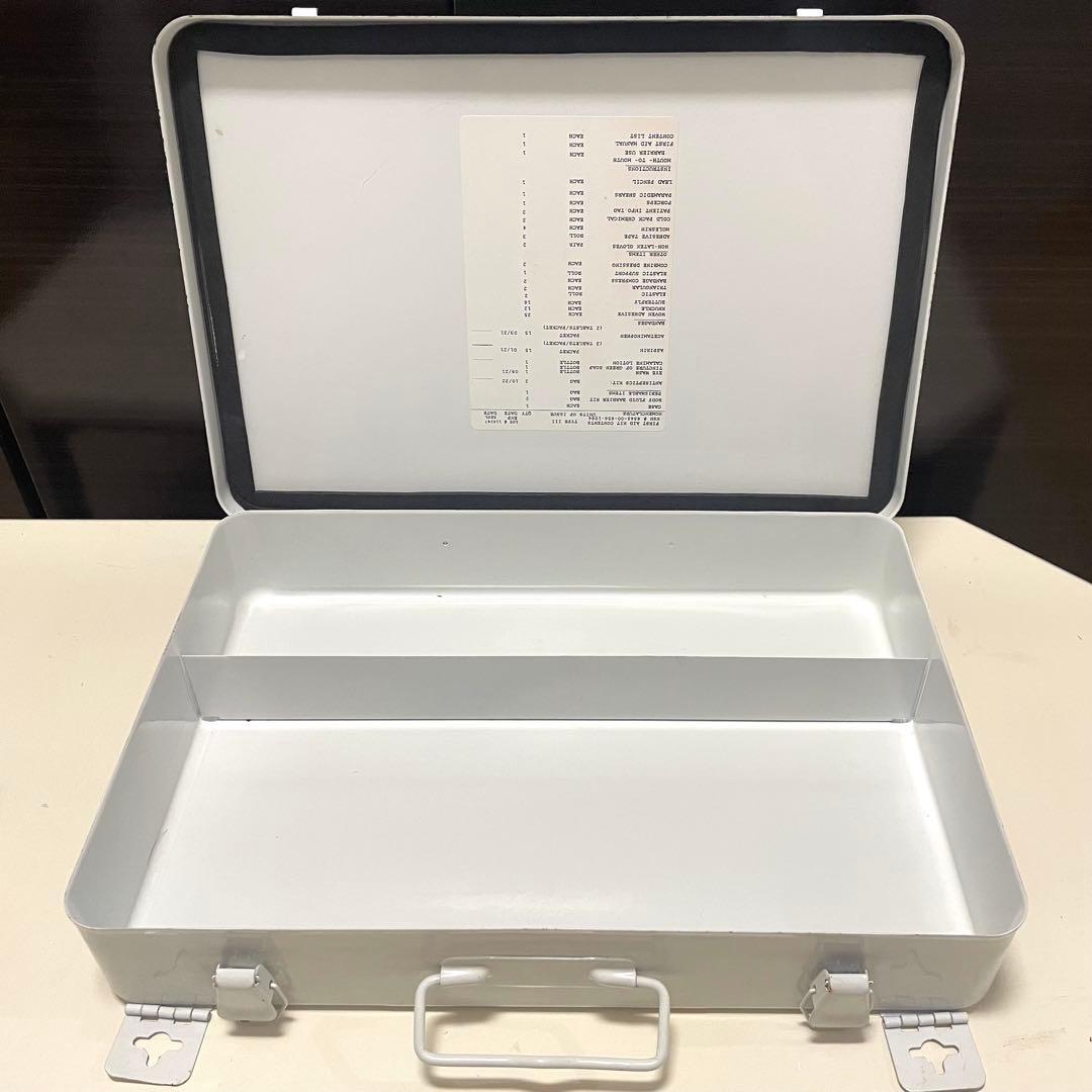 【米軍実物】USFS 救急箱 メタルケース 放出品