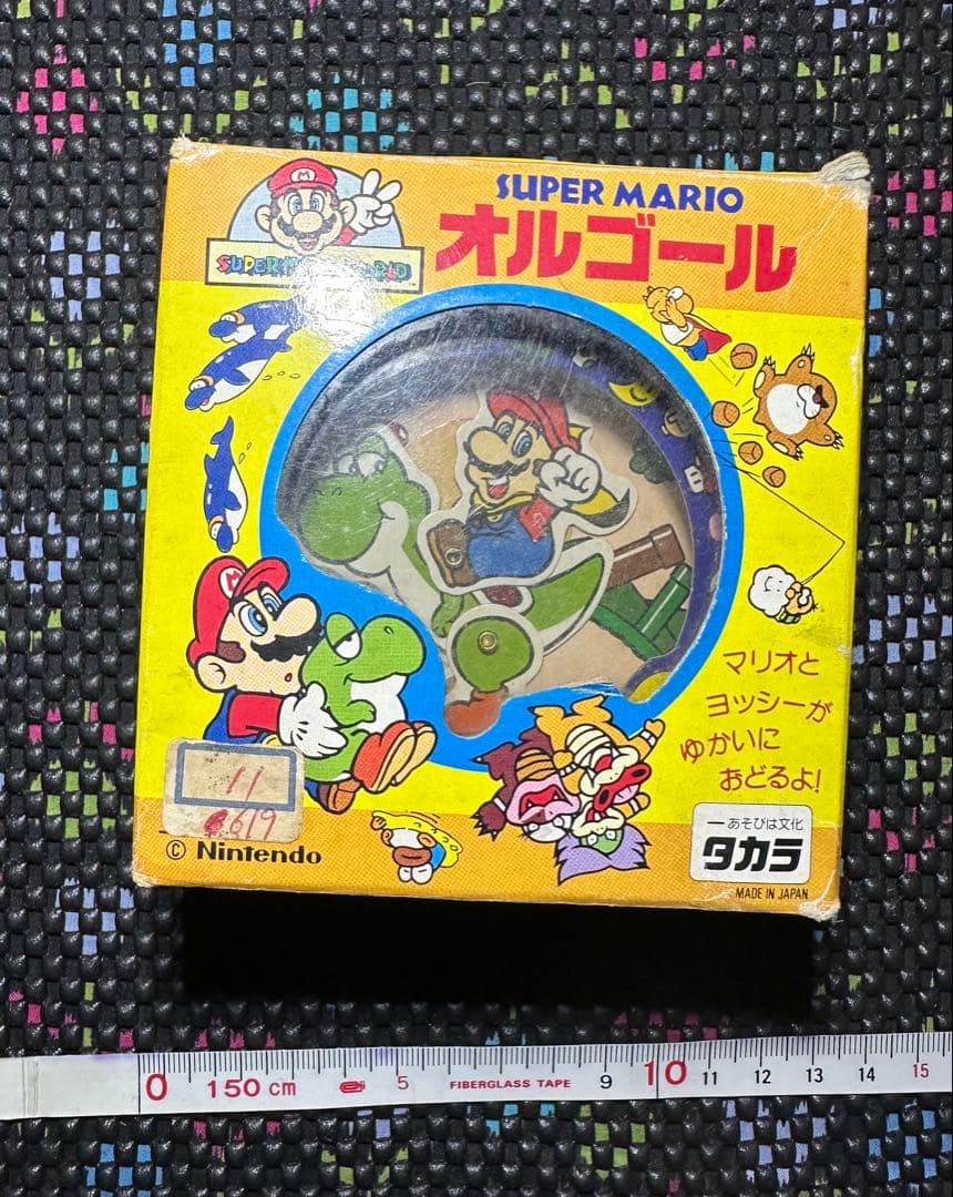 スーパーマリオワールド　オルゴール　箱付き