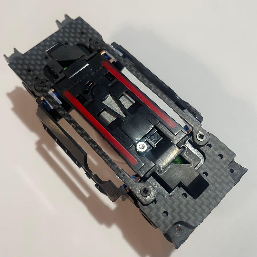 ミニ四駆　MSフレキ　橋渡し　カーボンステ 強化ユニット　POMトルク増し①