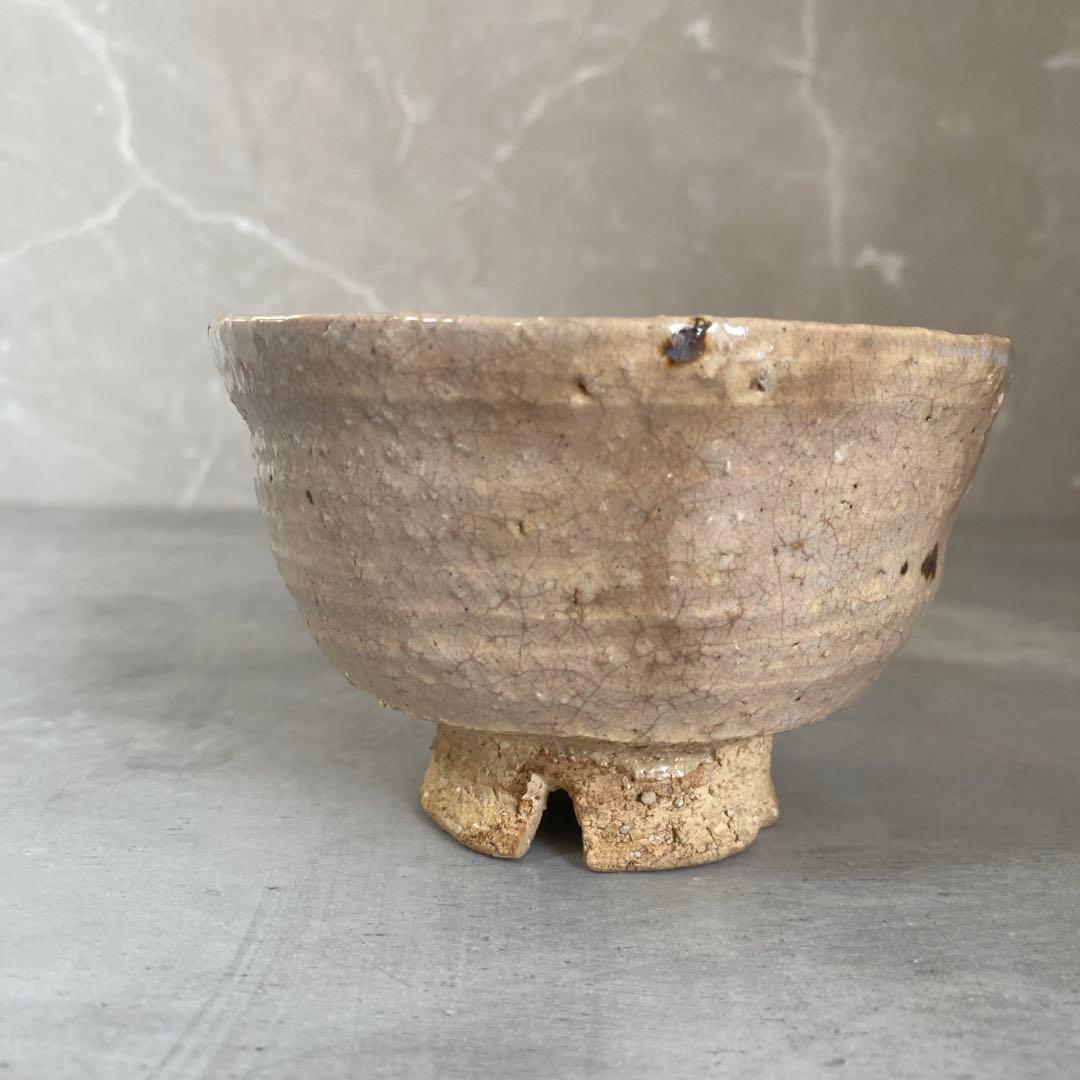 11代坂高麗左衛門 萩焼茶碗 韓峯 共箱難あり 茶道具