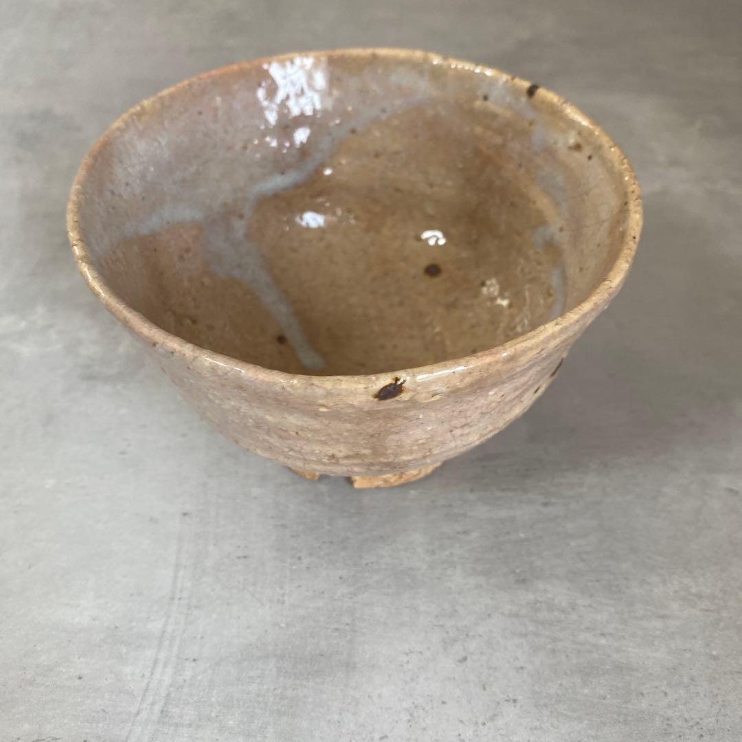 11代坂高麗左衛門 萩焼茶碗 韓峯 共箱難あり 茶道具