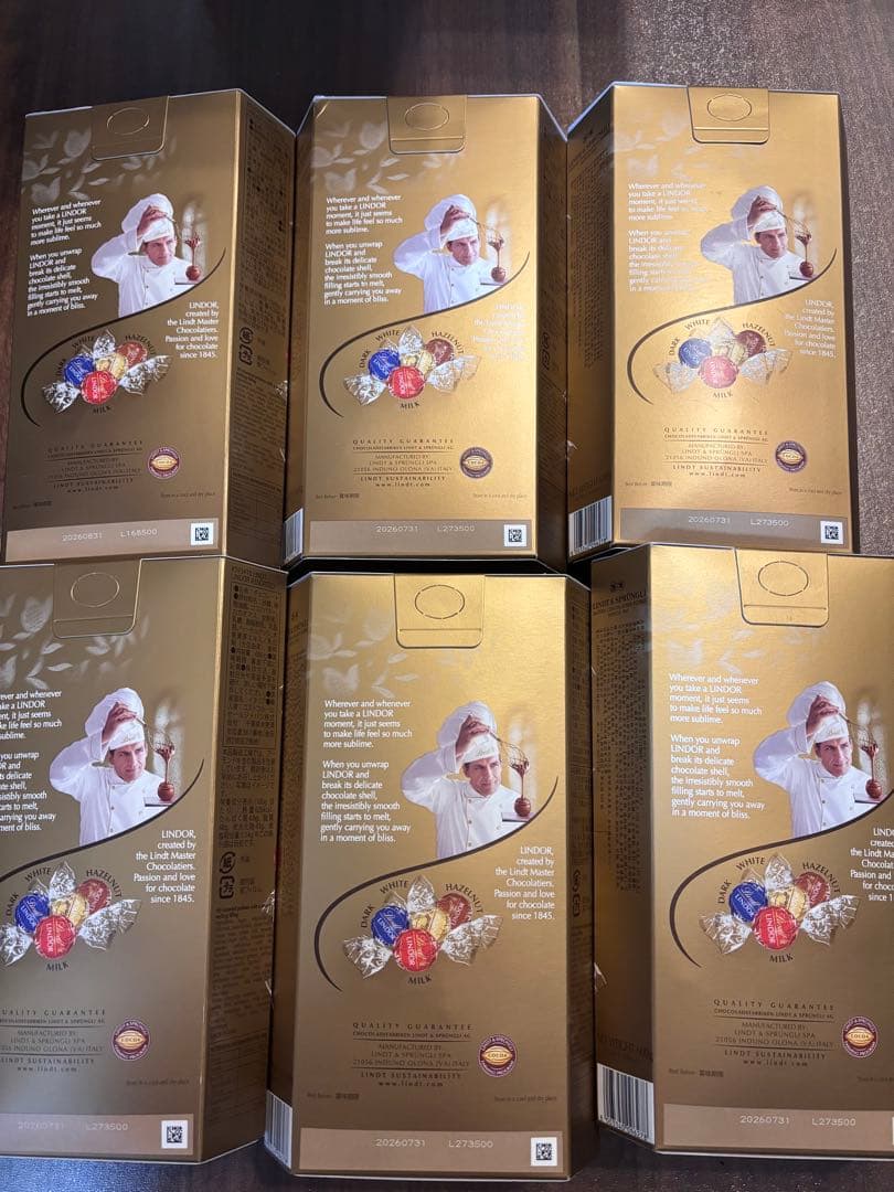リンツ リンドール アソート チョコレート（4箱）