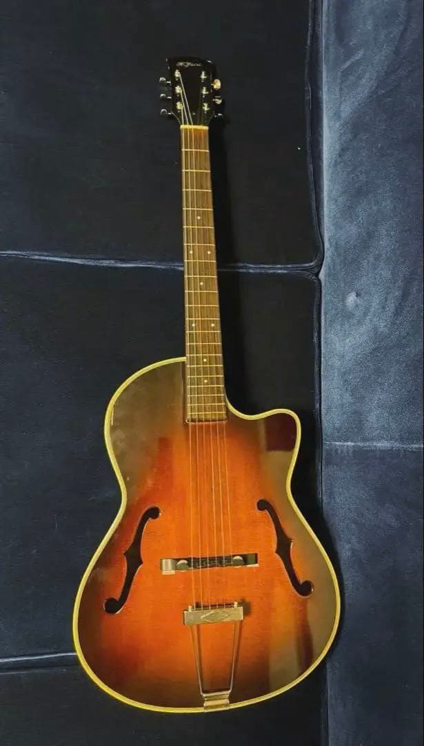 【レア】K.Yairi アーチトップギター　※エレアコ化＆メンテナンス済