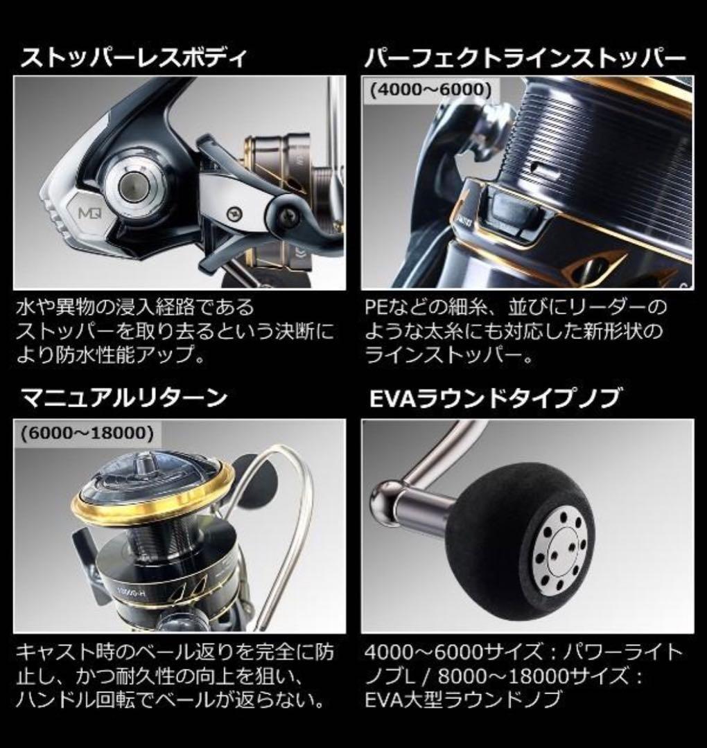 s*i様 ダイワ CALDIA SW 6000D-H カルディア リール スピニ