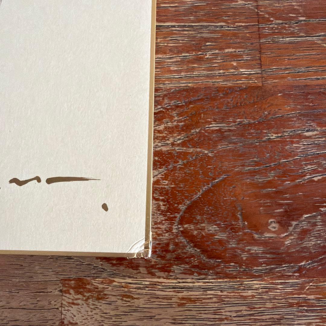 日*9様 天野喜孝　サイン色紙