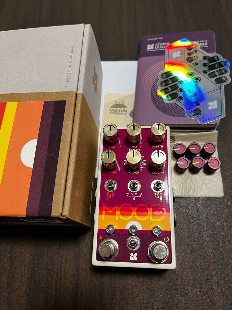 Chase Bliss MOOD MK2デザートフレンズGold knobs