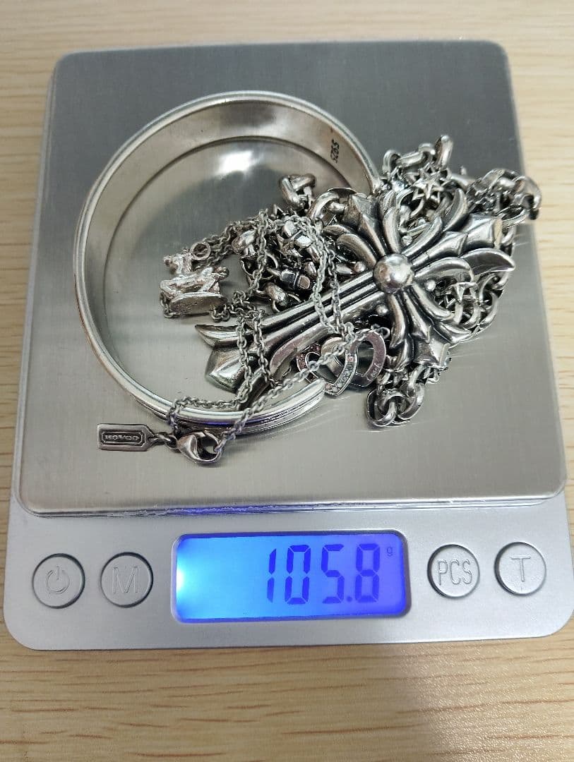 銀高騰 ジャンクsilver925,シルバーまとめ約105g・ 銀素材