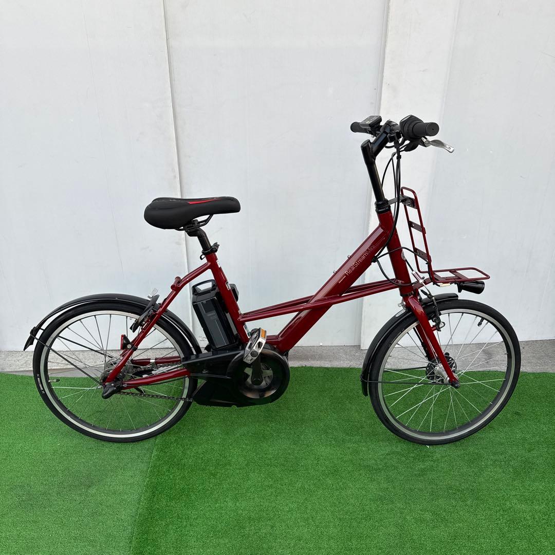 ブリヂストン電動アシスト自転車20インチ 12.3Ah レッド