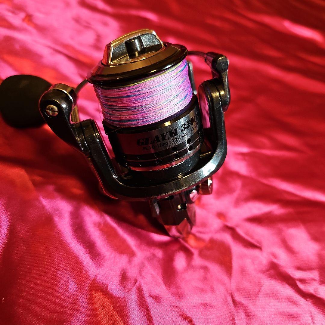 エギングロッド　リール　エギ豪華セット　新品peライン0.6号着用