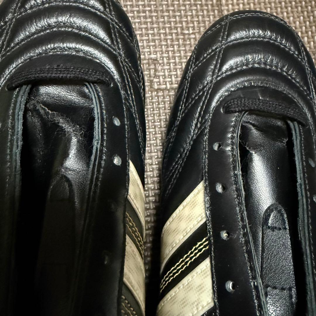 adidas パティーク x top 新品　スパイク　ブラック　ゴールデンサイズ