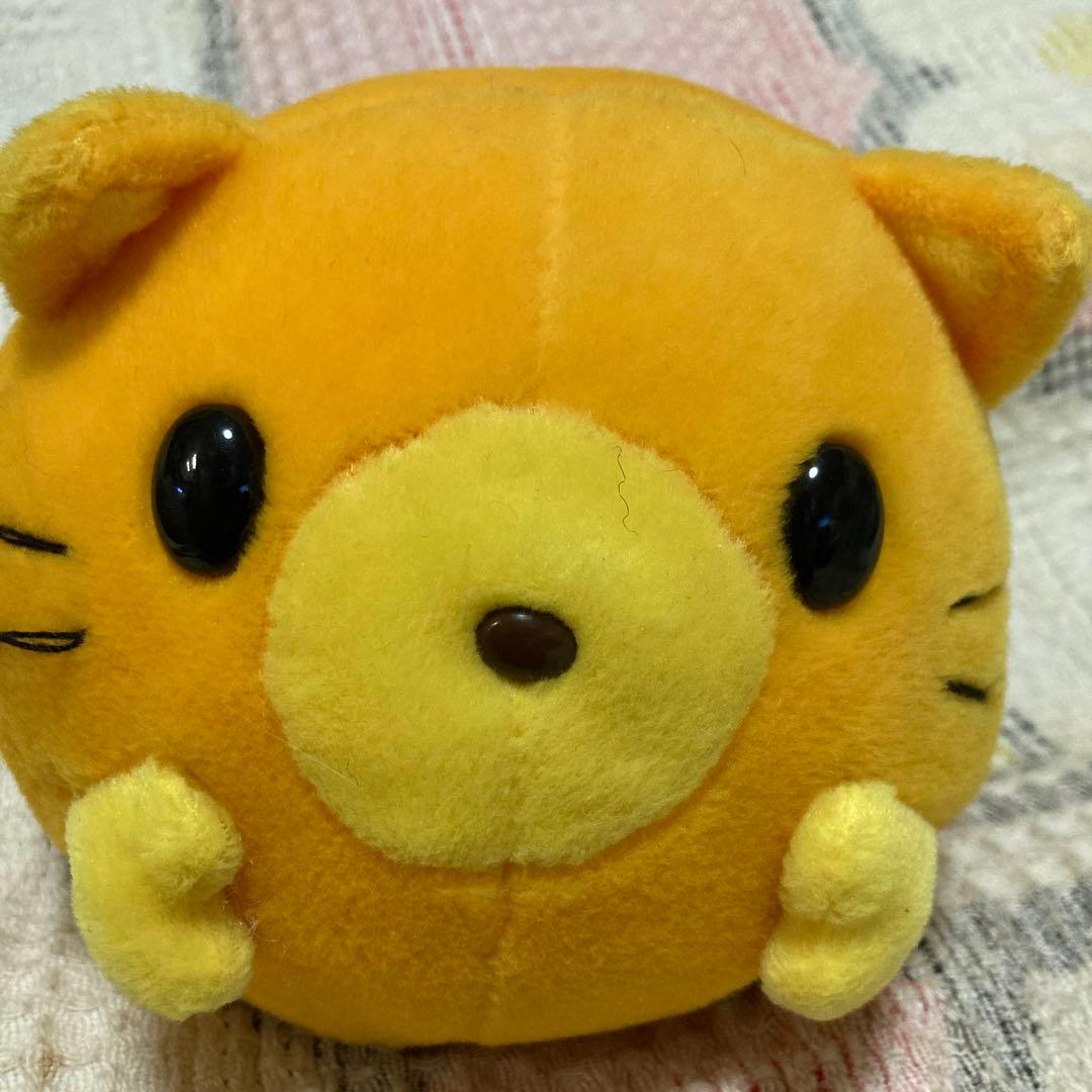 平成レトロ　サンリオ 100catsworld 猫　ぬいぐるみ　中古品