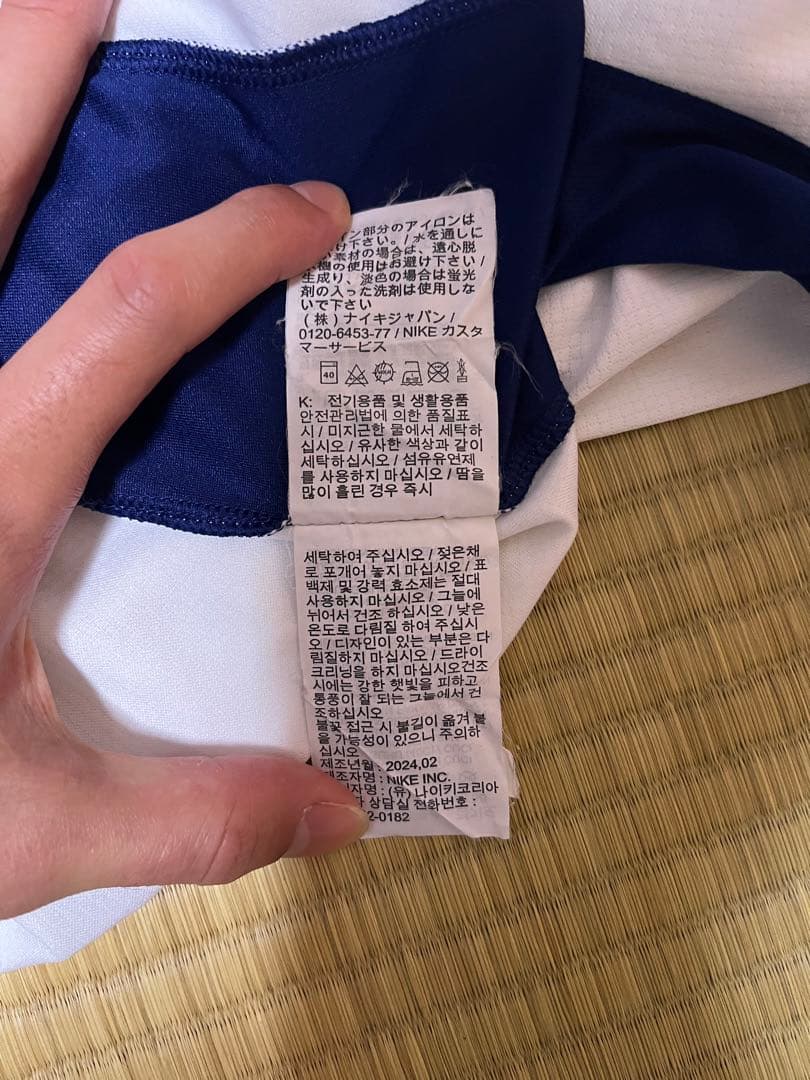 イングランド代表 Nike サッカーユニフォーム Rice 4 Lサイズ