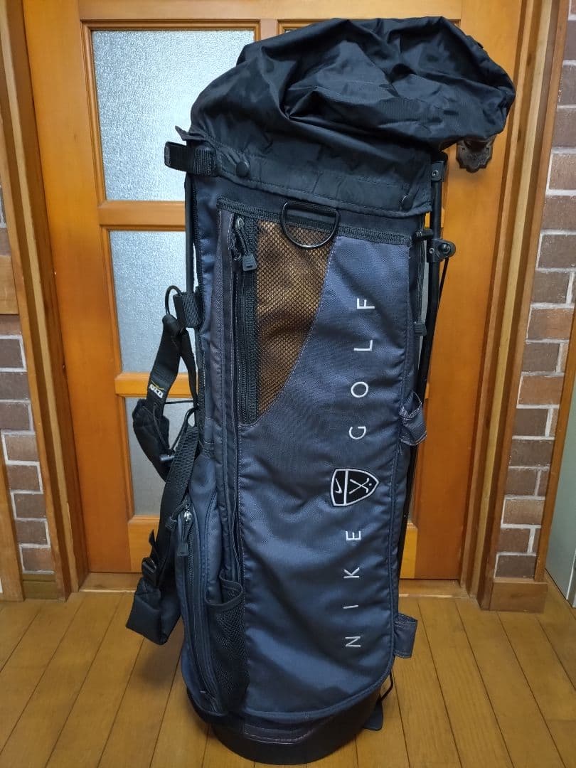 ふふふ NIKE GOLF スタンド式キャディバッグ 旧ロゴ 廃盤品