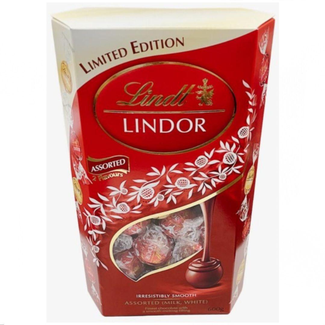 【未開封発送】 リンツ リンドール レッド アソート 600g　3箱
