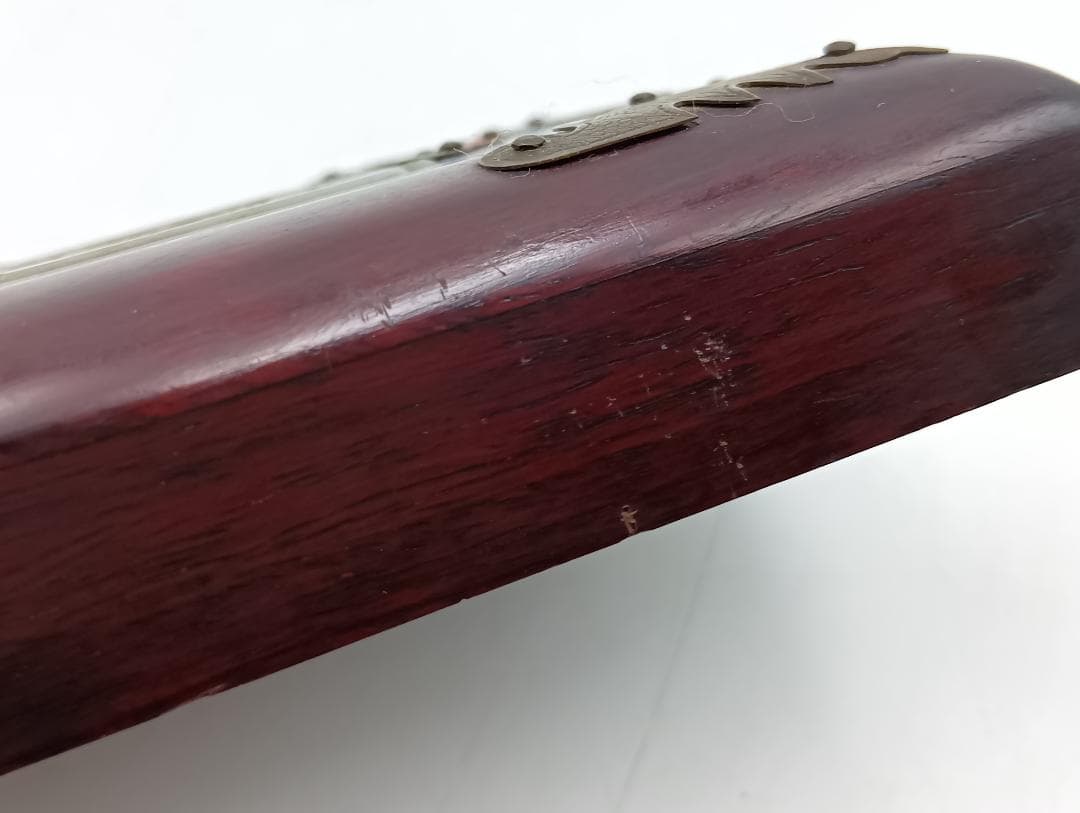 【超貴重】 中国 ヴィンテージ 小物入れ 木製 象嵌細工