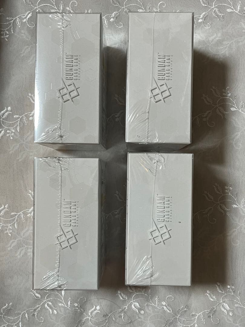 ガンダムカードゲーム　リミテッド4BOX Ver.β 新品未開封 シュリンク付き