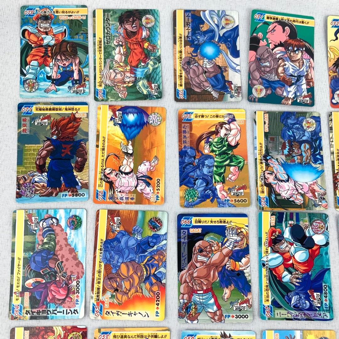 カードダス フルコンプ 42枚 ストリートファイターZERO パート2